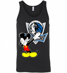 Disney Mickey Mouse Dabbing Dallas Mavericks Tank