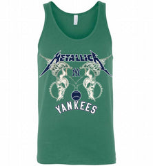 Metallica New York Yankees Logo Tank - zezetee