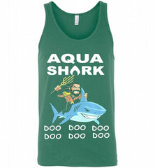 AQUAMAN SHARK DOO DOO DOO DOO DOO DOO DOO Tank - zezetee