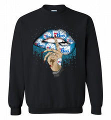 Philadelphia 76ers Lip Shut The Fuck Up Crewneck Sweatshirt - zezetee