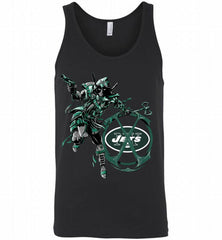 Deadpool Assassin New York Jets Fan Tank - zezetee