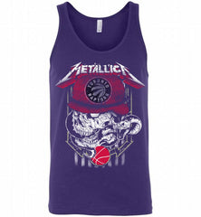 Metallica Skull Snake Toronto Raptors Tank - zezetee