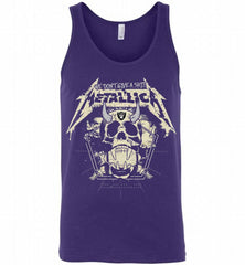 Metallica We Don't Give A Shit Oakland Raiders Tank - zezetee