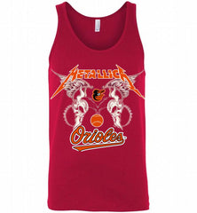 Metallica Baltimore Orioles Logo Tank - zezetee