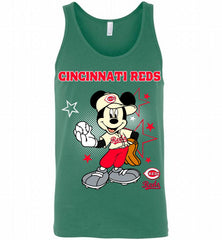 Cincinnati Reds Mickey Mouse Disney Super Star Tank - zezetee