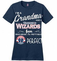 I'M A Grandma And A Washington Wizards Fans Perfect Ladies Perfect - zezetee