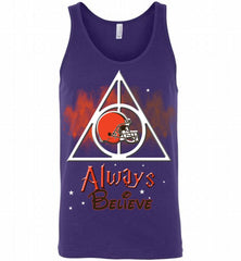 Cleveland Browns Always Believe Harry Potter Tank - zezetee