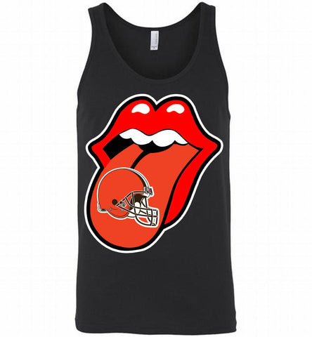 Cleveland Browns x The Rolling Stones Logo Tank - zezetee