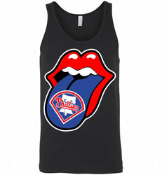 Philadelphia Phillies  x The Rolling Stones Logo Tank