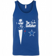 TONY DORSETT THE GODFATHER DALLAS COWBOYS Tank - zezetee