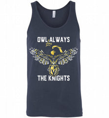 OWL ALWAYS LOVE THE VEGAS GOLDEN THE KNIGHTS Tank - zezetee