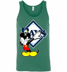 Disney Mickey Mouse Dabbing Tampa Bay Rays Tank - zezetee