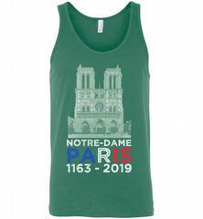Notre-Dame Paris France Cathedral 1163 2019 Tank - zezetee