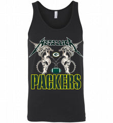 Metallica Green Bay Packers Logo Tank - zezetee
