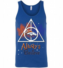 Denver Broncos Always Believe Harry Potter Tank - zezetee