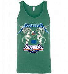 Metallica New York Islanders Logo Tank - zezetee