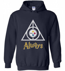 Pittsburgh Steelers deathly Hallows always trending gift Hoodie - zezetee