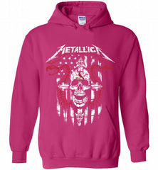 Metallica St Louis Cardinals Logo Hoodie - zezetee