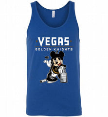MICKEY VEGAS GOLDEN KNIGHTS WITH THE STANLEY CUP HOCKEY NHL Tank - zezetee