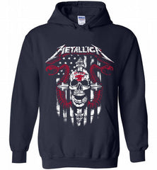 Metallica St Louis Eagles Logo Hoodie - zezetee