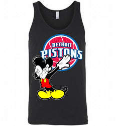 Disney Mickey Mouse Dabbing Detroit Pistons Tank