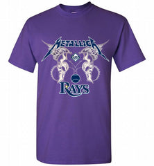 Metallica Tampa Bay Rays Logo Shirt - zezetee