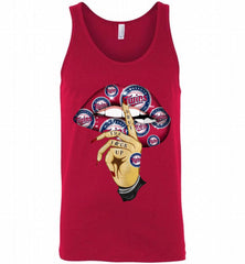 MLB Minnesota Twins Lip Shut The Fuck Up Tank - zezetee