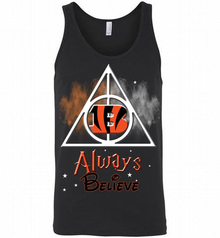 Cincinnati Bengals  Always Believe Harry Potter Tank - zezetee