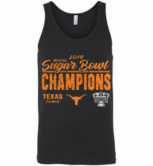 2019 ALLSTATE SUGAR BOWL CHAMPIONS TEXAS FOOTBALL Tank - zezetee