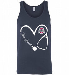 LOVE NURSE TRUMP AROUND OHIO STATE BUCKEYES GIFT Tank - zezetee
