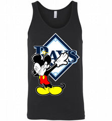 Disney Mickey Mouse Dabbing Tampa Bay Rays Tank - zezetee