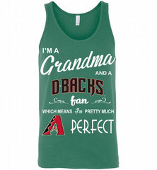 I'M A Grandma And A Arizona Diamondbacks Fans Gift Tank - zezetee