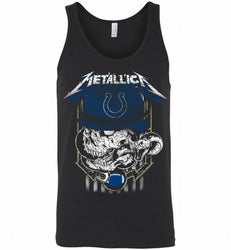 Metallica Skull Snake Indianapolis Colts Tank
