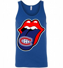 Montreal Canadiens  x The Rolling Stones Logo Tank - zezetee