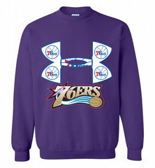 Under Armour Philadelphia 76ers Crewneck Sweatshirt - zezetee