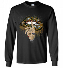 New Orleans Pelicans Lip Shut The Fuck Up Gildan Long Shirt - zezetee