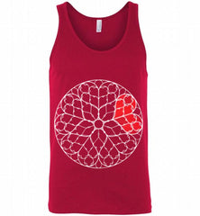 Notre Dame rose window remembrance Tank - zezetee