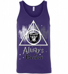 Oakland Raiders Always Believe Harry Potter Tank - zezetee