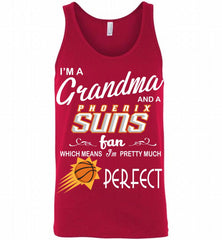 I'M A Grandma And A Phoenix Sun Fans Perfect Tank - zezetee