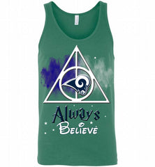 Los Angeles Rams Always Believe Harry Potter Tank - zezetee