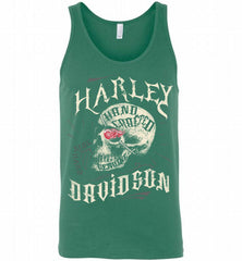 HARLEY DAVIDSON SKULL Detroit Red Wings Tank - zezetee