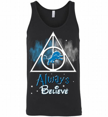 Detroit Lions Always Believe Harry Potter Tank - zezetee