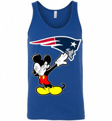 Disney Mickey Mouse Dabbing New England Patriots Tank - zezetee
