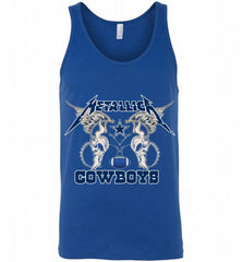 Metallica Dallas Cowboys Tank - zezetee