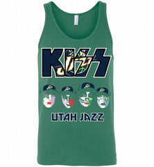 Kiss Utah Jazz Logo Tank - zezetee