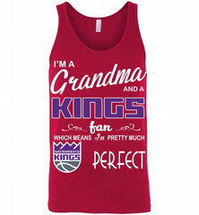 I'M A Grandma And A Sacramento Kings Fans Perfect Tank - zezetee