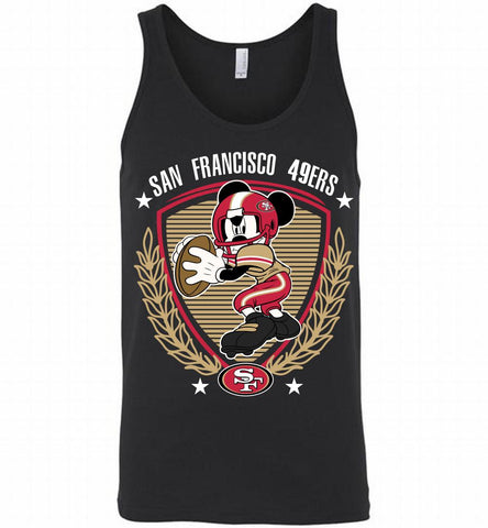Disney Mickey San Francisco 49ers Team Tank - zezetee
