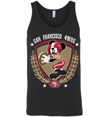 Disney Mickey San Francisco 49ers Team Tank - zezetee