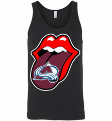 Colorado Avalanche  x The Rolling Stones Logo Tank