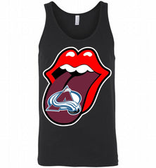 Colorado Avalanche  x The Rolling Stones Logo Tank - zezetee